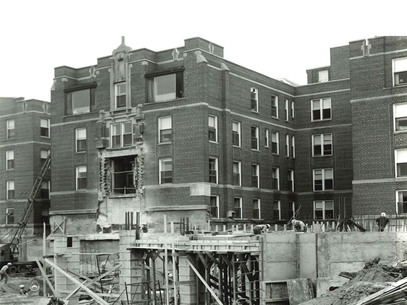 Construction of St. Mary's General Hospital